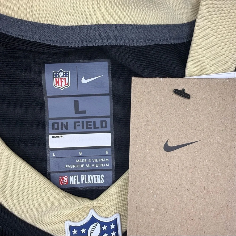 NWT Nike Saints Kamara‎ #41 Jersey Black Size Large NFL On Field